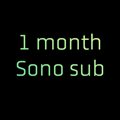 1 month Sono Subscription
